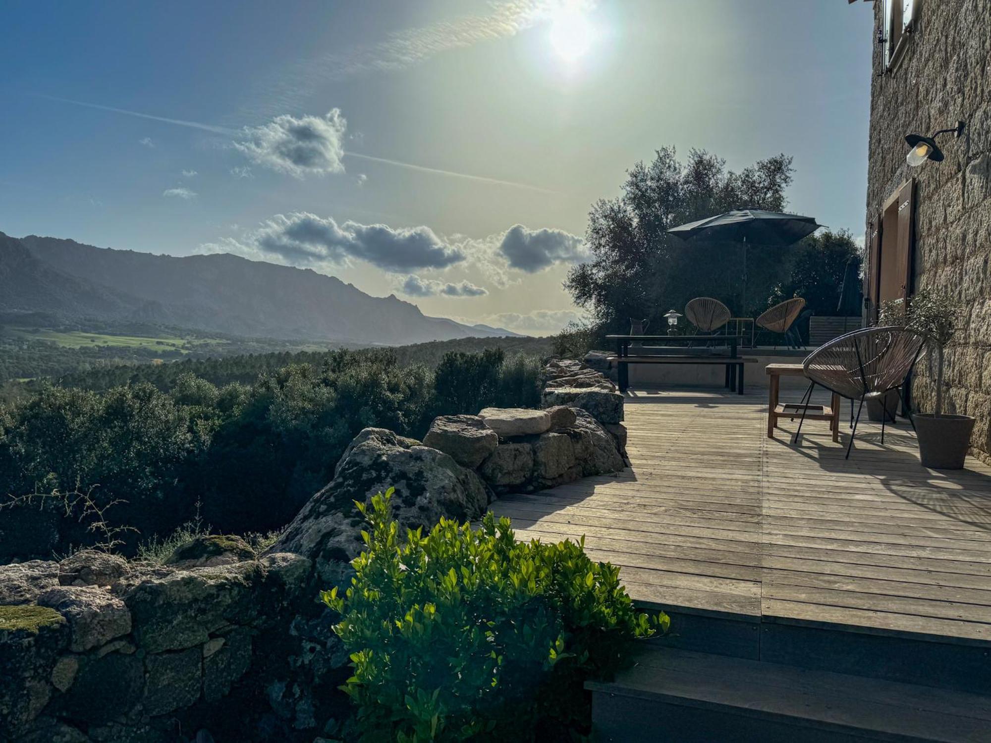 Maison De Campagne, Deux Chambres, Vue Sur Les Montagnes Sartène Exterior foto